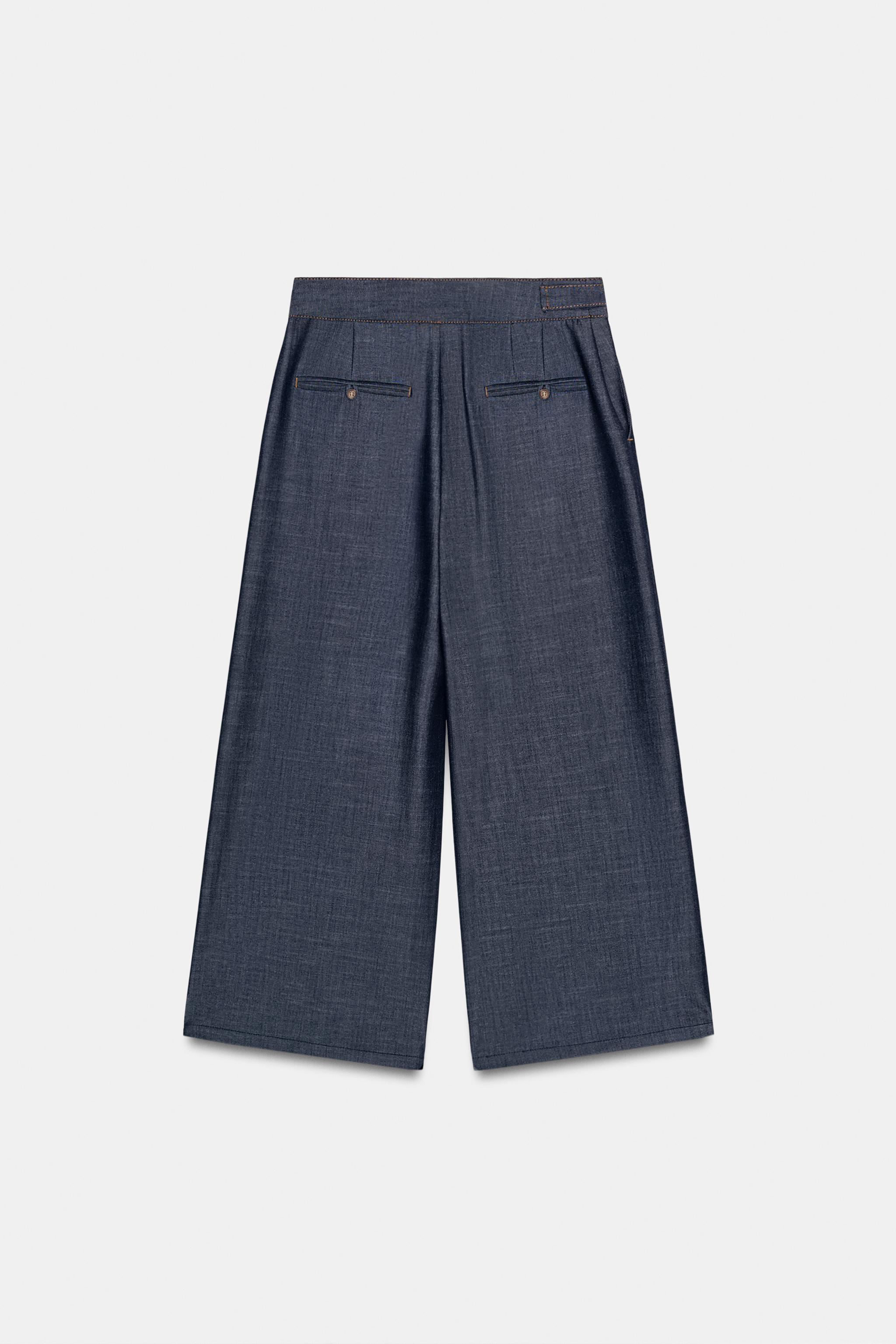 CULOTTES WITH BELT LOOPS
